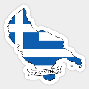 Zakynthos Sticker